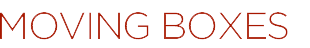moving boxes